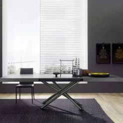 Altacom Fahrenheit Table extensible design de fabrication italienne en mélaminé> Table De Salle à Manger