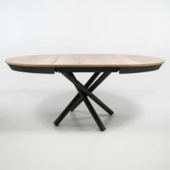 Altacom Fahrenheit Table ronde extensible design en mélaminé et pied mikado><noscript><img width=