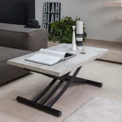 Altacom Fenice AT050 Table italienne relevable et rabattable en mélaminé><noscript><img width=