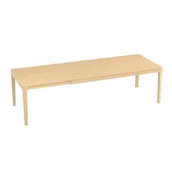 Theuns Fiera Table à manger extensible rectangulaire en bois><noscript><img width=