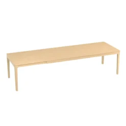 Theuns Fiera Table à manger extensible rectangulaire en bois><noscript><img width=