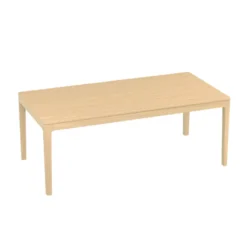 Theuns Fiera Table à manger rectangulaire en bois><noscript><img width=