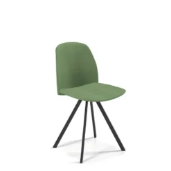 Perfecta Figaro Chaise moderne pivotante en tissu fabriquée en Belgique> Chaise De Salle à Manger|Chaise De Bureau