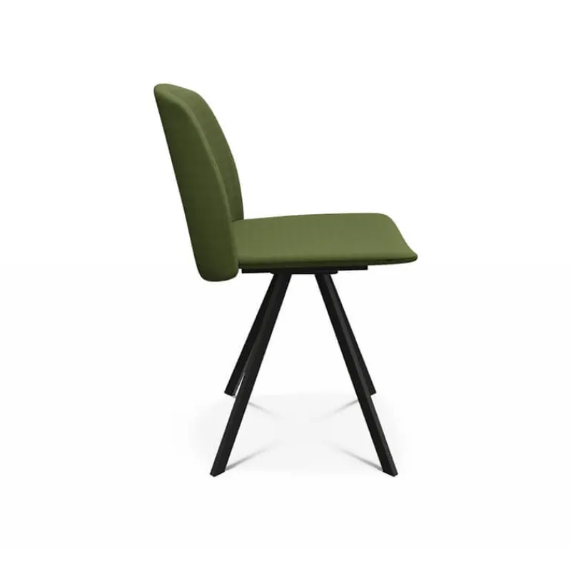 Perfecta Figaro Chaise moderne pivotante en tissu fabriquée en Belgique> Chaise De Salle à Manger|Chaise De Bureau
