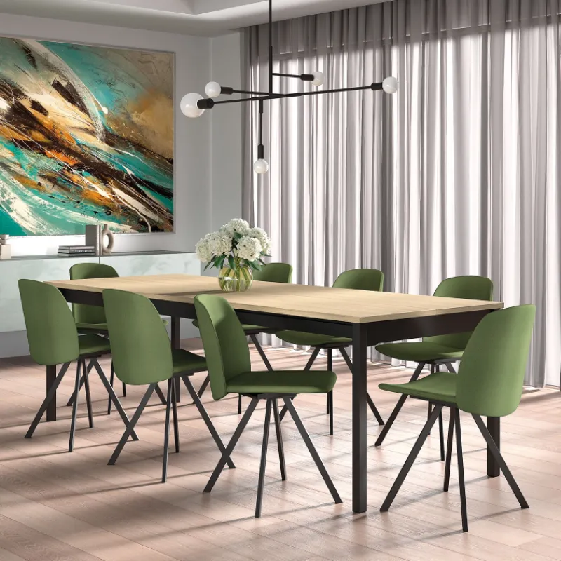 Perfecta Figaro Chaise pivotante en simili fabriquée en Belgique> Chaise De Cuisine|Chaise De Salle à Manger