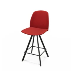 Perfecta Figaro Tabouret snack pivotant en tissu de fabrication belge><noscript><img width=