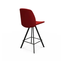 Perfecta Figaro Tabouret snack pivotant en tissu de fabrication belge><noscript><img width=