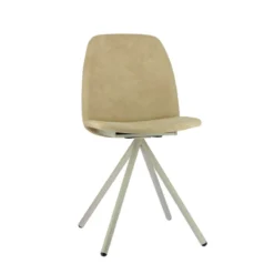 Perfecta Fiona 2 Chaise moderne en tissu et pieds métal> Chaise De Salle à Manger