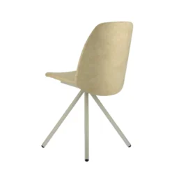 Perfecta Fiona 2 Chaise moderne en tissu et pieds métal><noscript><img width=