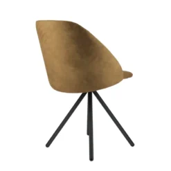 Perfecta Fixie Chaise tendance en tissu et pieds en métal><noscript><img width=