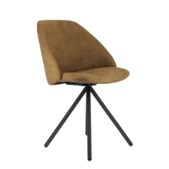 Perfecta Fixie Chaise tendance en tissu et pieds en métal><noscript><img width=