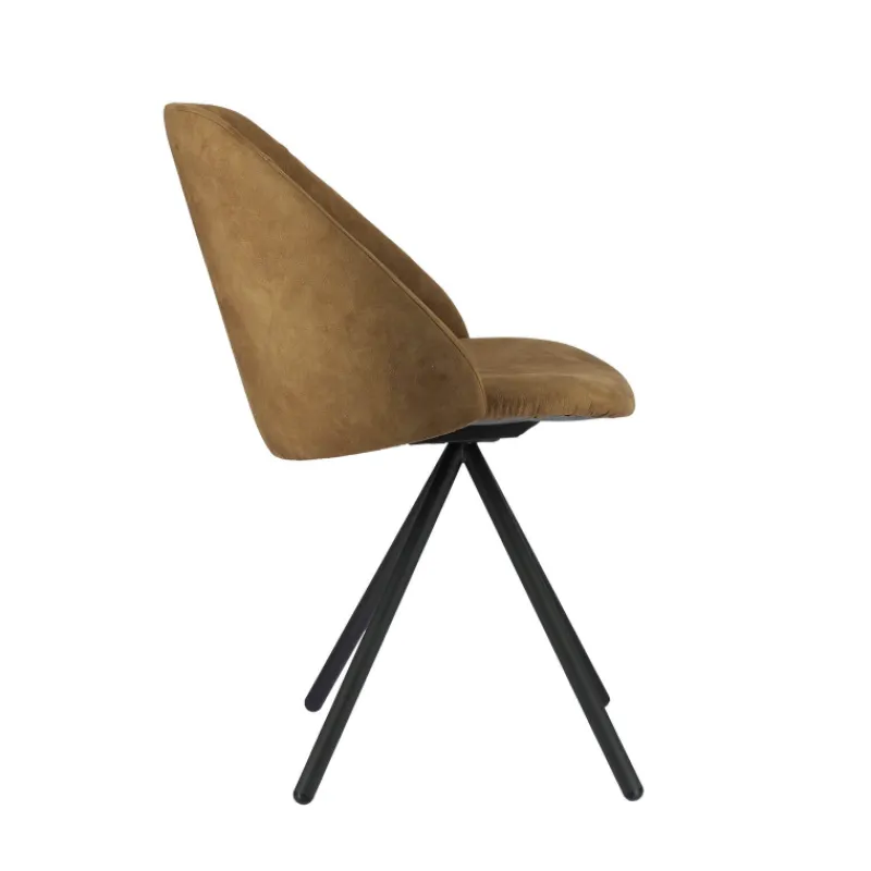 Perfecta Fixie Chaise tendance en tissu et pieds en métal> Chaise De Salle à Manger|Chaise Salon