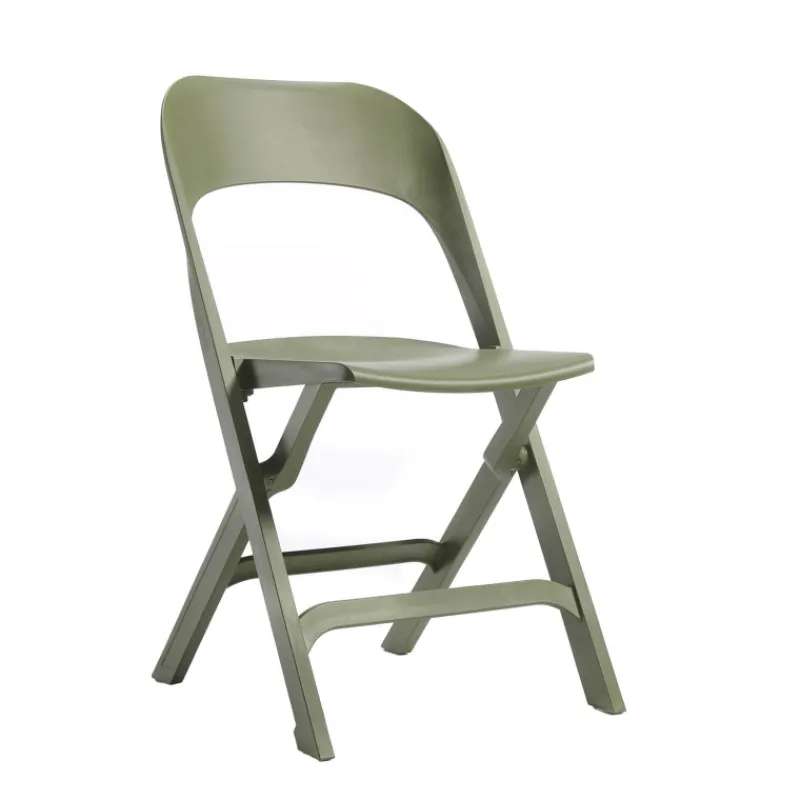 Flap Chaise de jardin pliante italienne en polypropylène> Chaise De Jardin