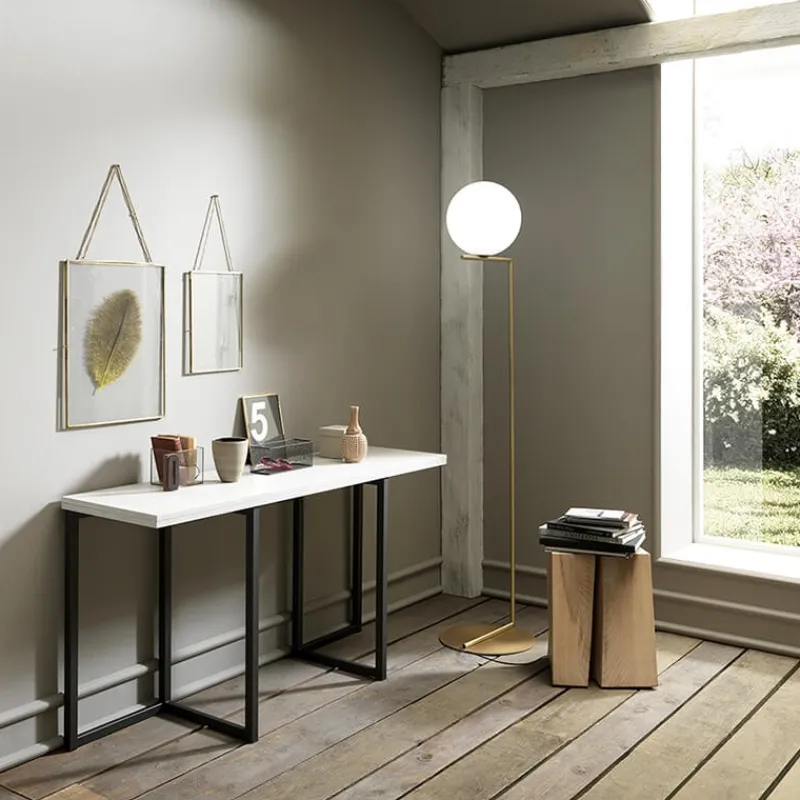Altacom Flap Table console extensible en mélaminé> Table Pour Petit Espace