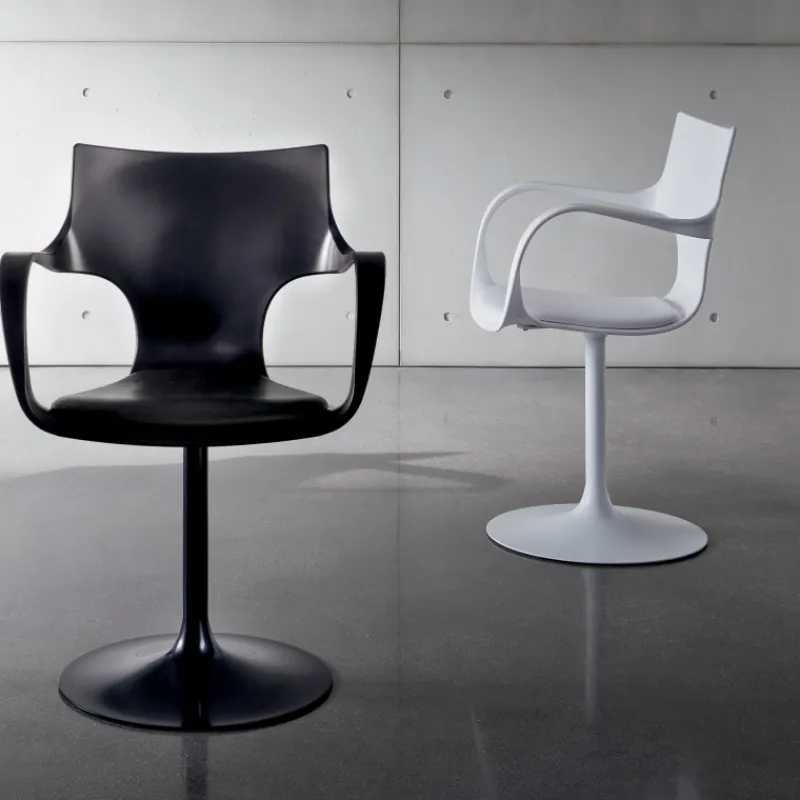 Sovet Italia Flûte Sovet® Chaise design pivotante avec accoudoirs> Chaise De Cuisine|Chaise De Salle à Manger