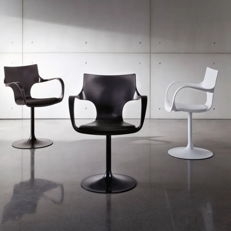 Sovet Italia Flûte Sovet® Chaise design pivotante avec accoudoirs> Chaise De Cuisine|Chaise De Salle à Manger