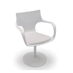Sovet Italia Flûte Sovet® Chaise design pivotante avec accoudoirs><noscript><img width=