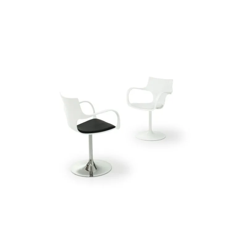 Sovet Italia Flûte Sovet® Chaise design pivotante avec accoudoirs> Chaise De Cuisine|Chaise De Salle à Manger