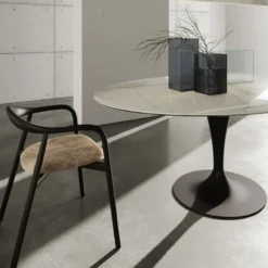 Sovet Italia Flûte Sovet® Table ovale design en céramique><noscript><img width=