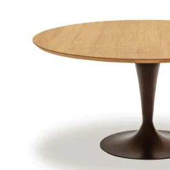 Sovet Italia Flûte Sovet® Table ronde design plateau bois><noscript><img width=
