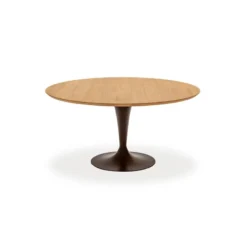 Sovet Italia Flûte Sovet® Table ronde design plateau bois><noscript><img width=