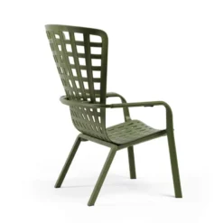 Folio Fauteuil de jardin réglable et empilable en polypropylène design><noscript><img width=