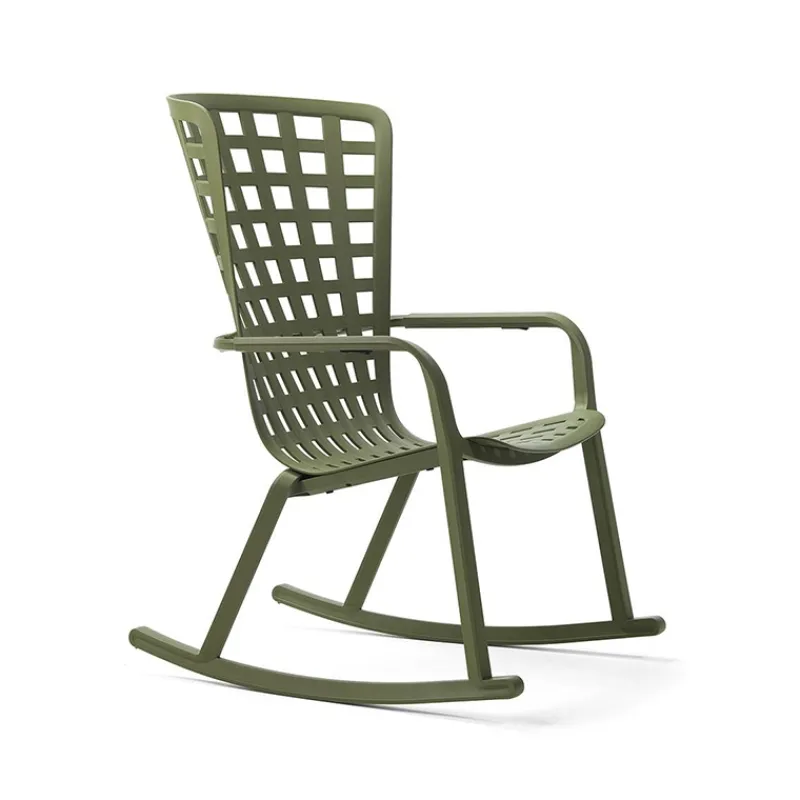 Folio Rocking chair design réglable en polypropylène> Fauteuil De Salon
