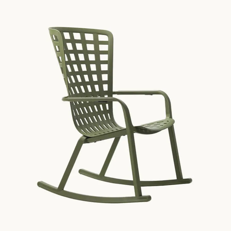 Folio Rocking chair design réglable en polypropylène> Fauteuil De Salon