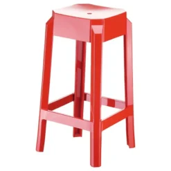 Fox Tabouret snack moderne en plexi hauteur 65 cm><noscript><img width=