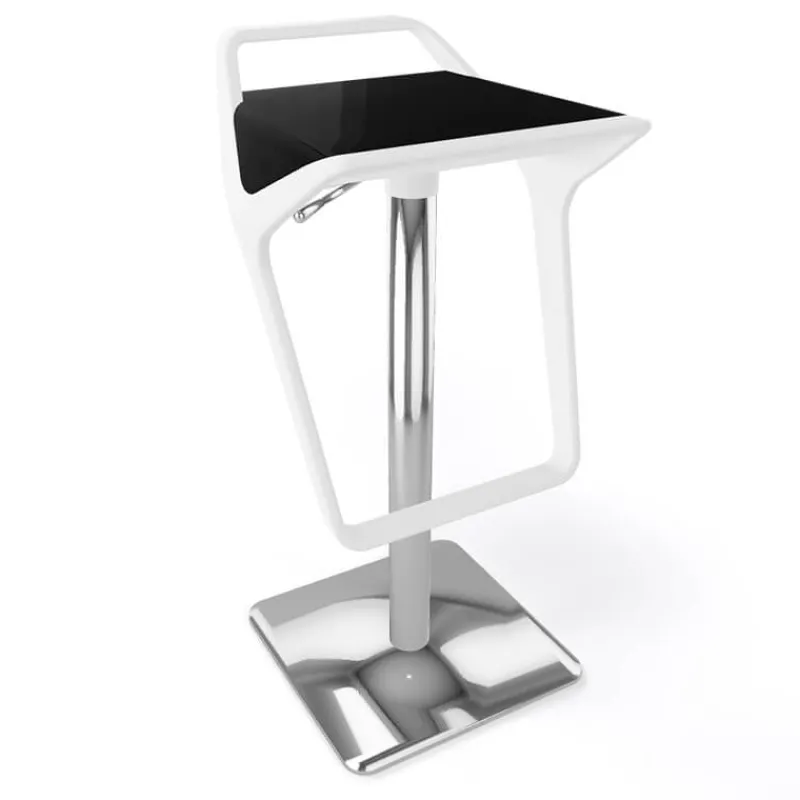 Freedom Tabouret design italien réglable en hauteur et pivotant> Tabouret Snack (assise +/- 65 Cm)|Tabouret De Bar (assise +/- 80 Cm)