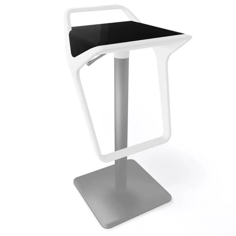 Freedom Tabouret design italien réglable en hauteur et pivotant> Tabouret Snack (assise +/- 65 Cm)|Tabouret De Bar (assise +/- 80 Cm)