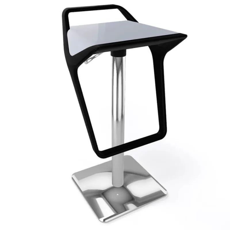 Freedom Tabouret design italien réglable en hauteur et pivotant> Tabouret Snack (assise +/- 65 Cm)|Tabouret De Bar (assise +/- 80 Cm)