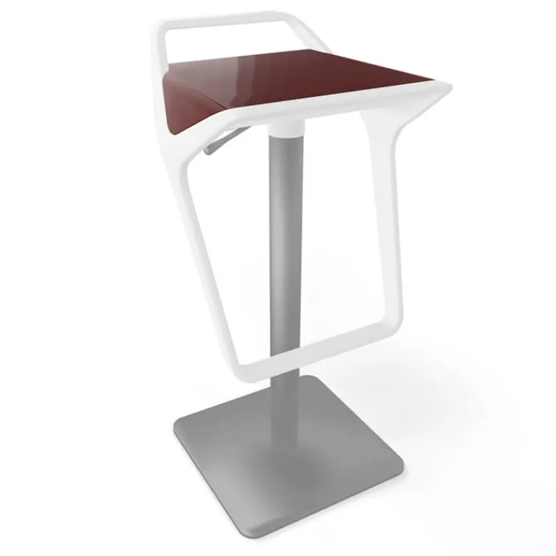 Freedom Tabouret design italien réglable en hauteur et pivotant> Tabouret Snack (assise +/- 65 Cm)|Tabouret De Bar (assise +/- 80 Cm)