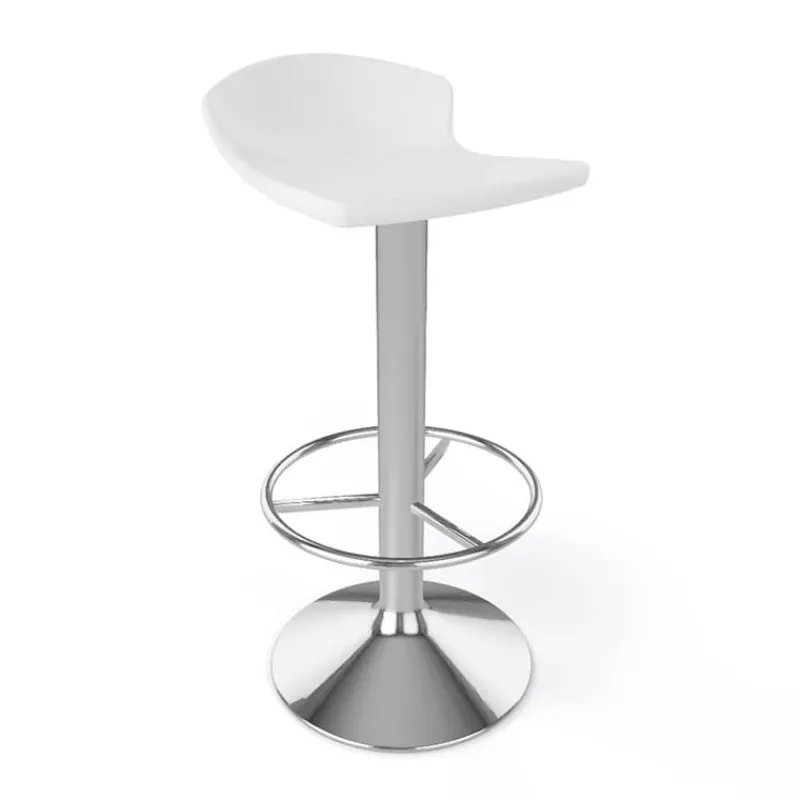 Free Tabouret bar pivotant italien en technopolymère et métal chromé> Tabouret De Bar (assise +/- 80 Cm)
