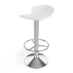 Free Tabouret bar pivotant italien en technopolymère et métal chromé> Tabouret De Bar (assise +/- 80 Cm)