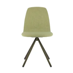 Perfecta Genua Chaise moderne pivotante en tissu et pieds métal> Chaise De Salle à Manger|Chaise De Bureau