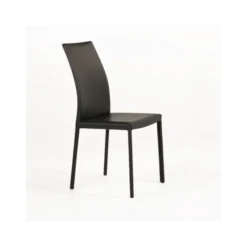 Airnova Giada Chaise de salle à manger en croûte de cuir><noscript><img width=