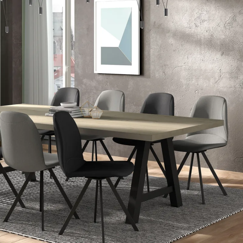 Perfecta Girona Chaise moderne coque pivotante en simili> Chaise Pour Chambre|Chaise De Cuisine