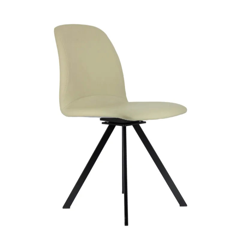 Perfecta Girona Chaise moderne coque pivotante en simili> Chaise Pour Chambre|Chaise De Cuisine