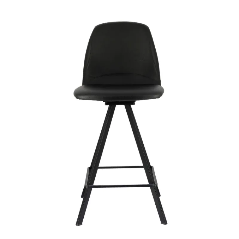 Perfecta Girona Tabouret snack pivotant moderne en simili> Tabouret Snack (assise +/- 65 Cm)|Tabouret De Bar (assise +/- 80 Cm)