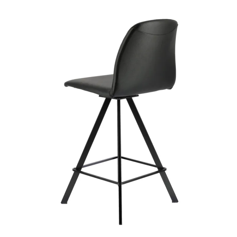 Perfecta Girona Tabouret snack pivotant moderne en simili> Tabouret Snack (assise +/- 65 Cm)|Tabouret De Bar (assise +/- 80 Cm)