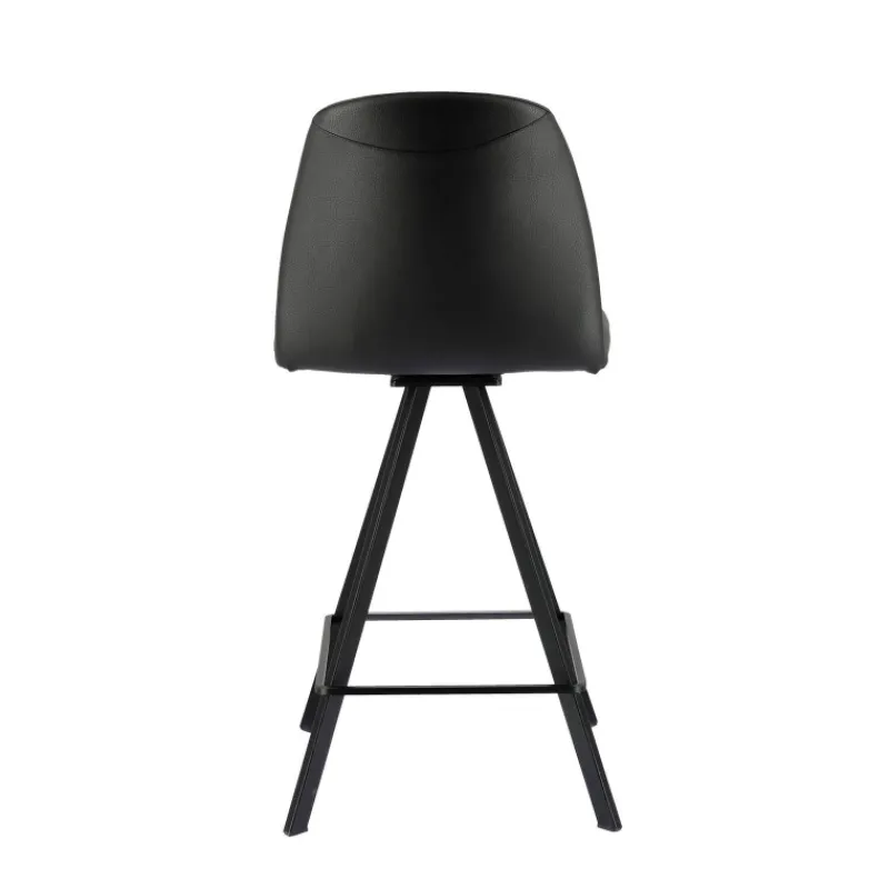 Perfecta Girona Tabouret snack pivotant moderne en simili> Tabouret Snack (assise +/- 65 Cm)|Tabouret De Bar (assise +/- 80 Cm)