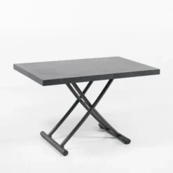 Altacom Géniale Table basse relevable petit espace en mélaminé><noscript><img width=