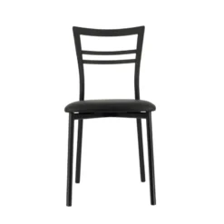 Go 1419 Chaise de cuisine rembourrée en synthétique et métal><noscript><img width=