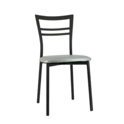 Go 1419 Chaise de cuisine rembourrée en synthétique et métal><noscript><img width=