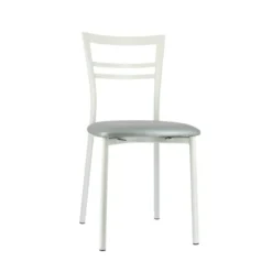 Go 1419 Chaise de cuisine rembourrée en synthétique et métal><noscript><img width=