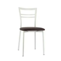 Go 1419 Chaise de cuisine rembourrée en synthétique et métal><noscript><img width=