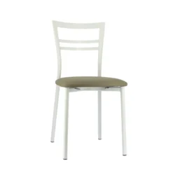 Go 1419 Chaise de cuisine rembourrée en synthétique et métal><noscript><img width=