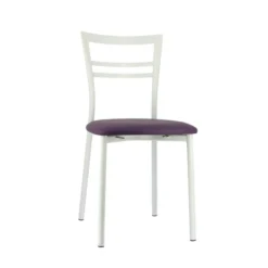 Go 1419 Chaise de cuisine rembourrée en synthétique et métal><noscript><img width=