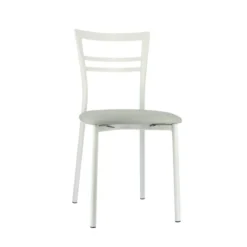 Go 1419 Chaise de cuisine rembourrée en synthétique et métal><noscript><img width=